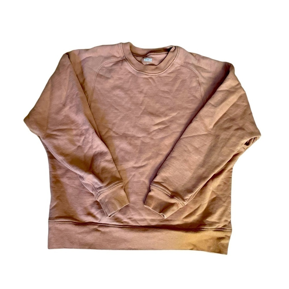 Girlfriend Collective Sweatshirt Pullover Orange For Everyone 5 Womens L Mens M